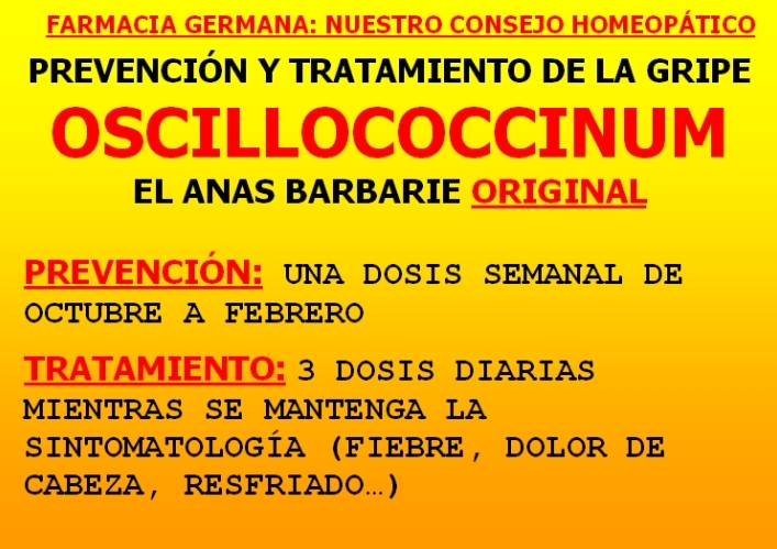Gripe y Homeopatía